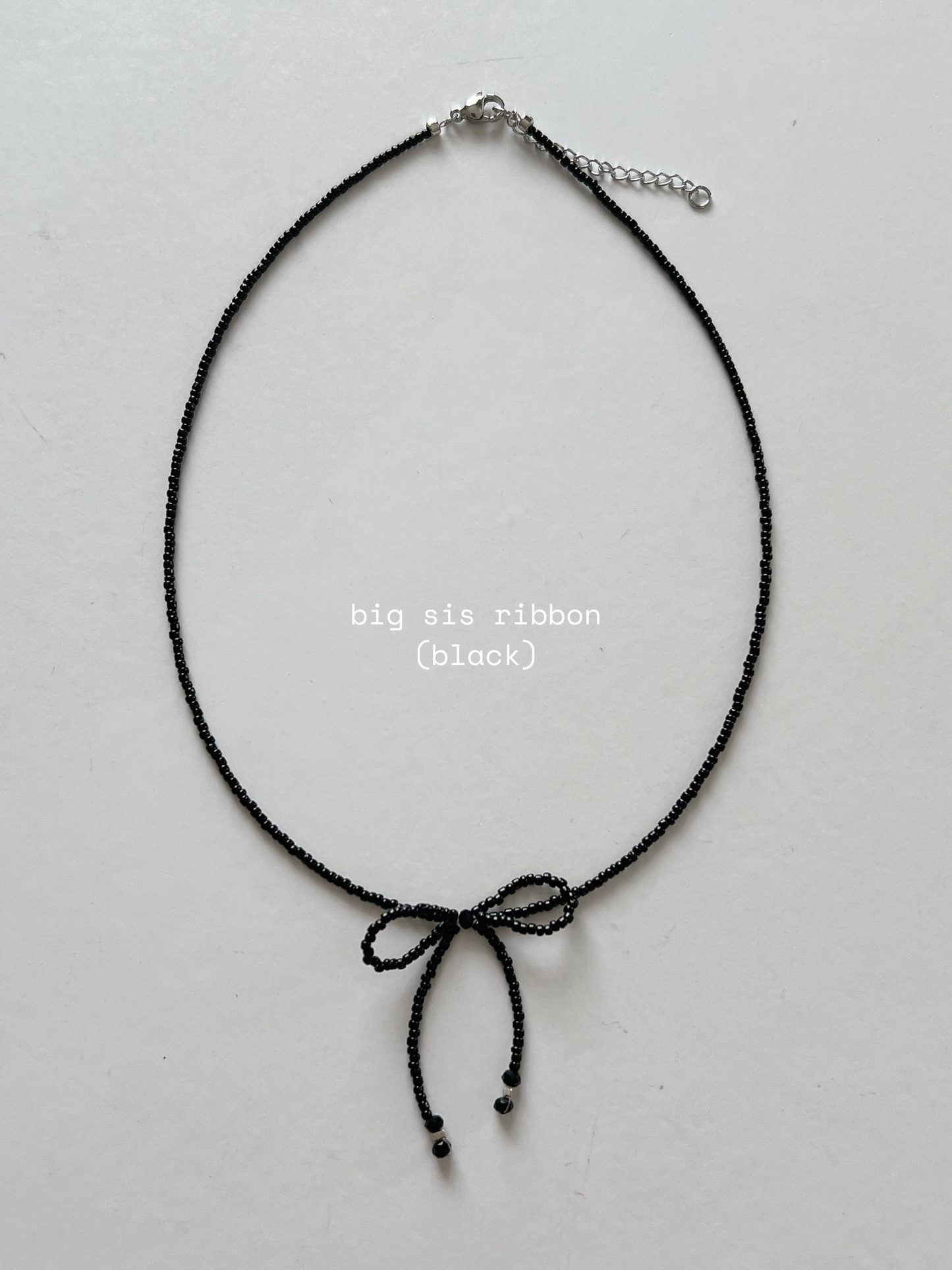 Big Sis Ribbon Necklace