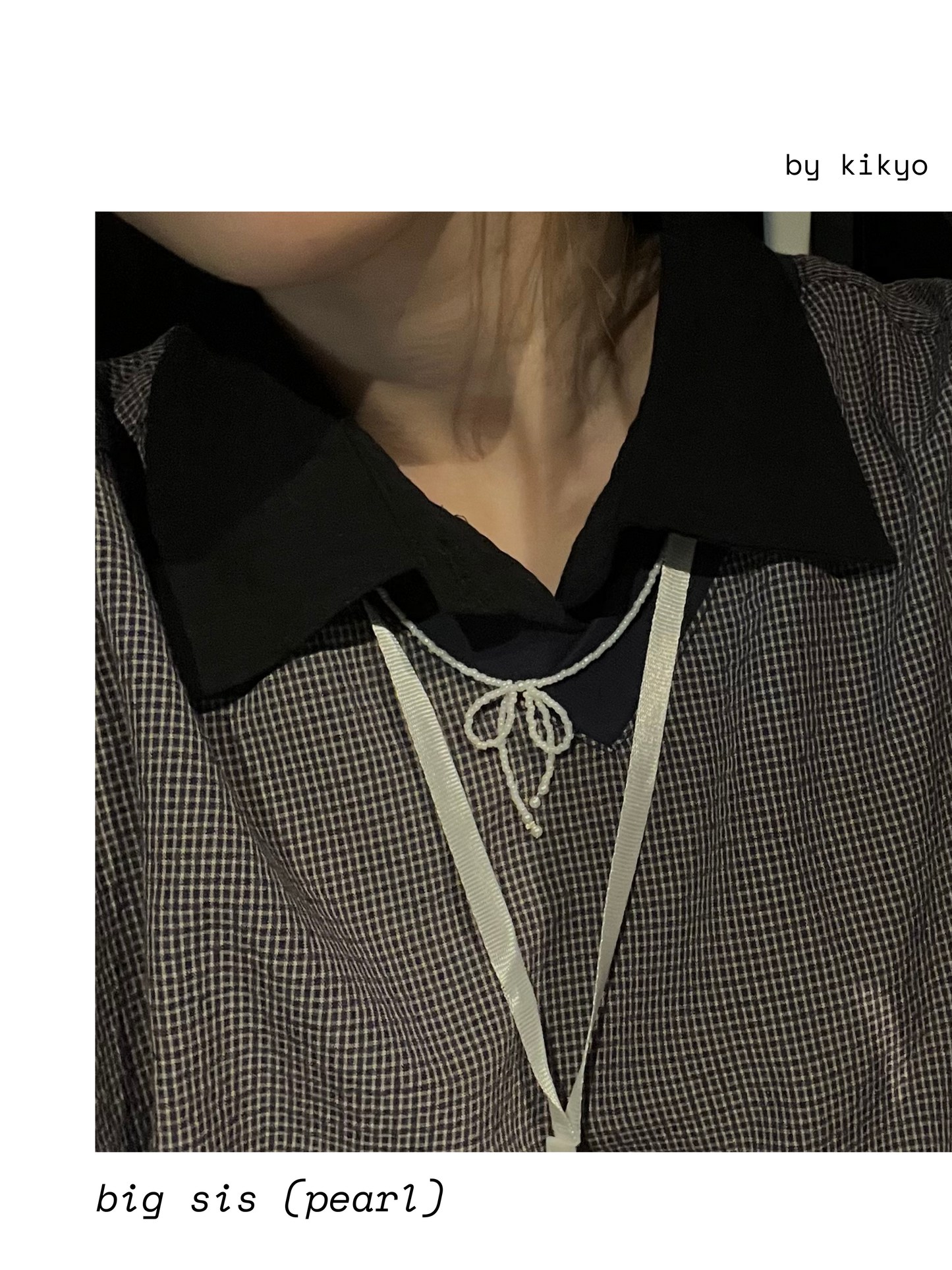 Big Sis Ribbon Necklace
