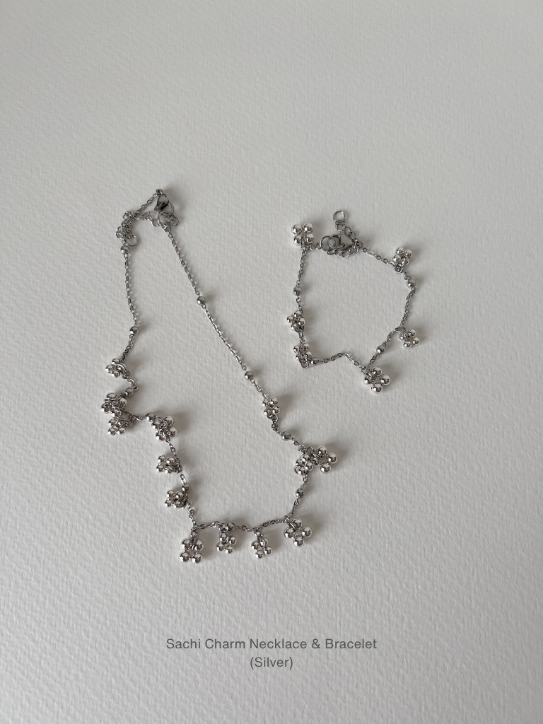 Silver Sachi Charm Bracelet