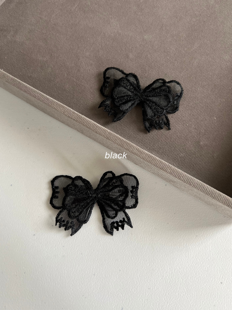 Double Bow Ribbon Charm (5 colours)