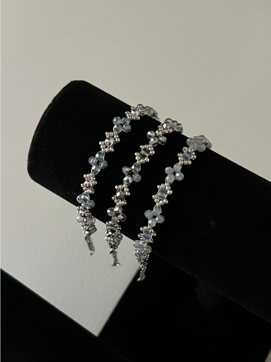 Crystal Clover Bracelet