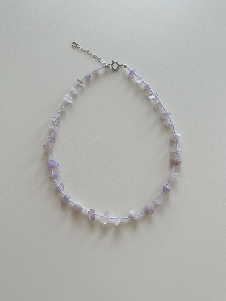 Basic Gemstone Necklace (5 colours)