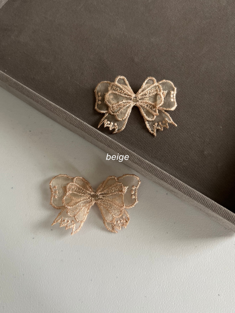 Double Bow Ribbon Charm (5 colours)