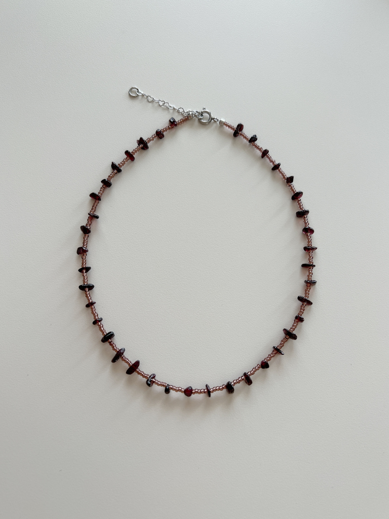 Basic Gemstone Necklace (5 colours)
