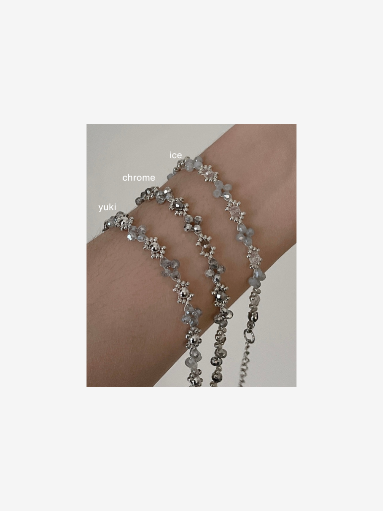 Crystal Clover Bracelet
