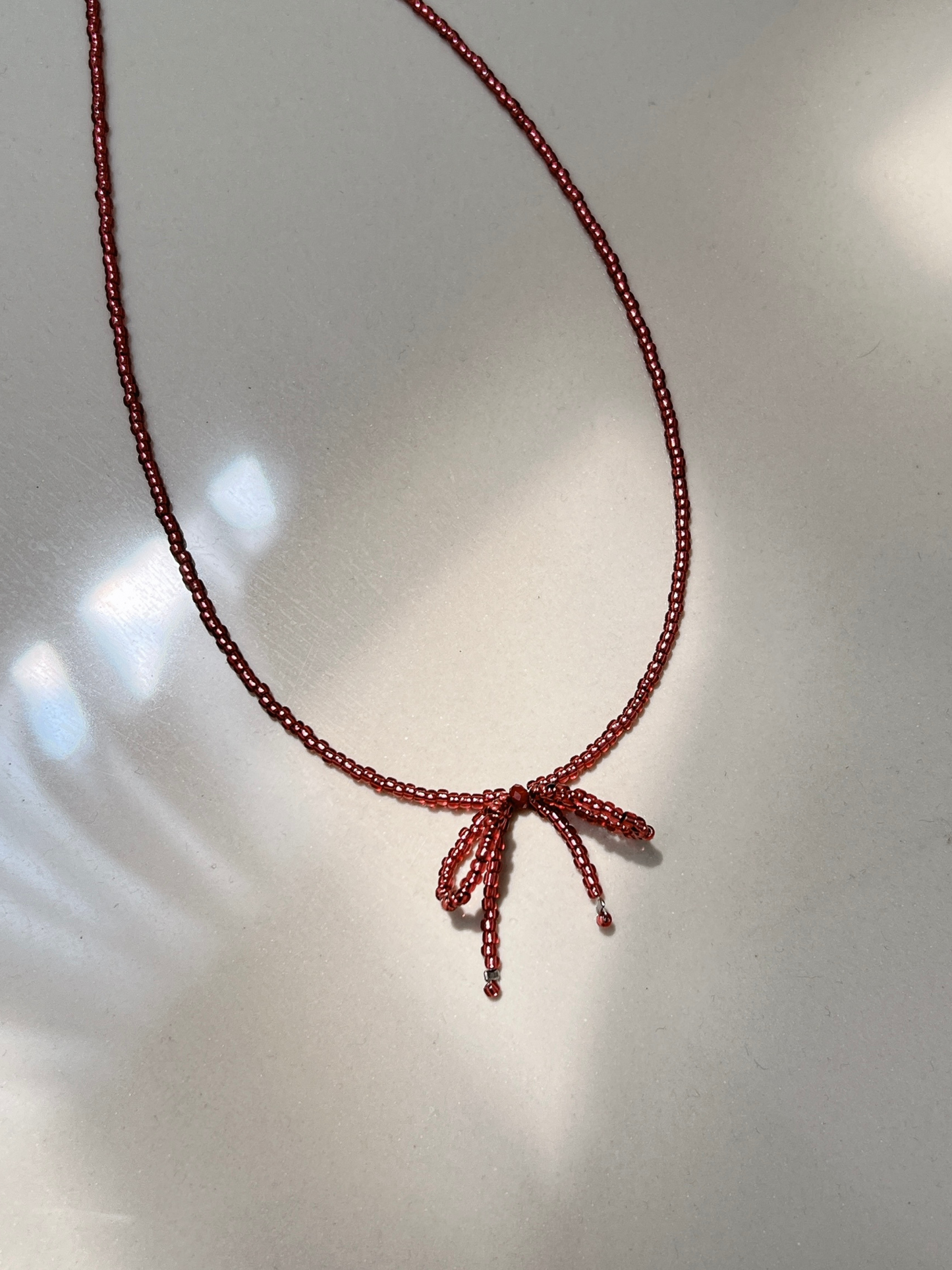 Lil Sis Ribbon Necklace
