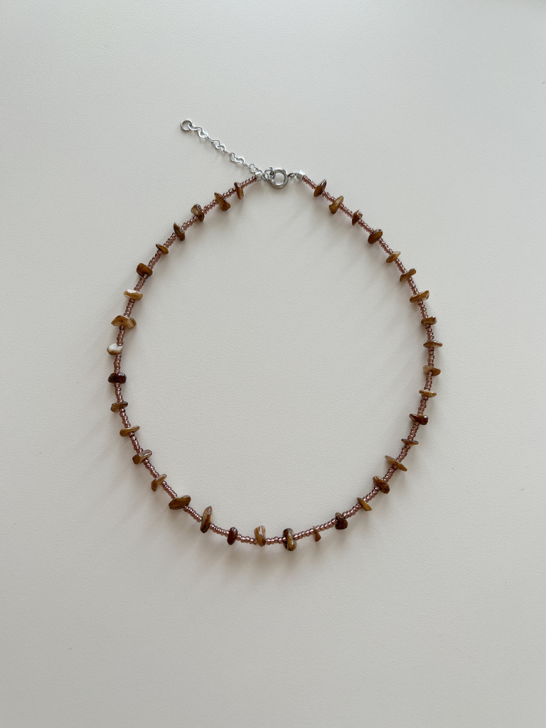 Basic Gemstone Necklace (5 colours)