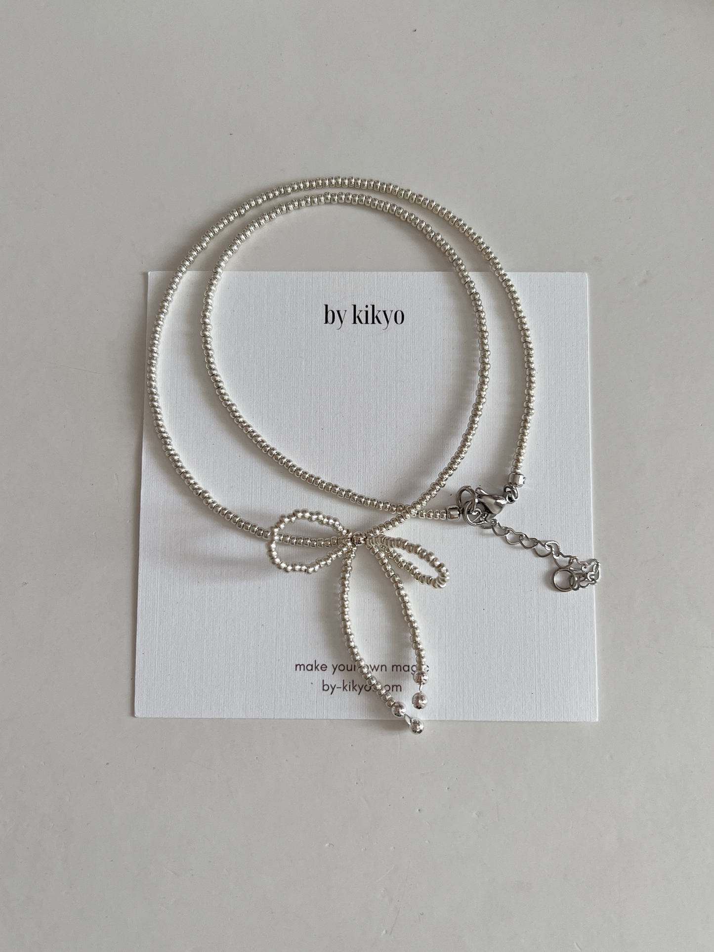 Big Sis Ribbon Necklace
