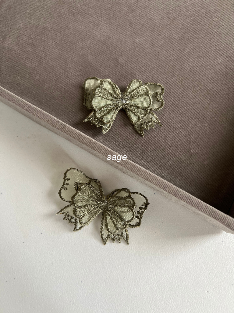 Double Bow Ribbon Charm (5 colours)