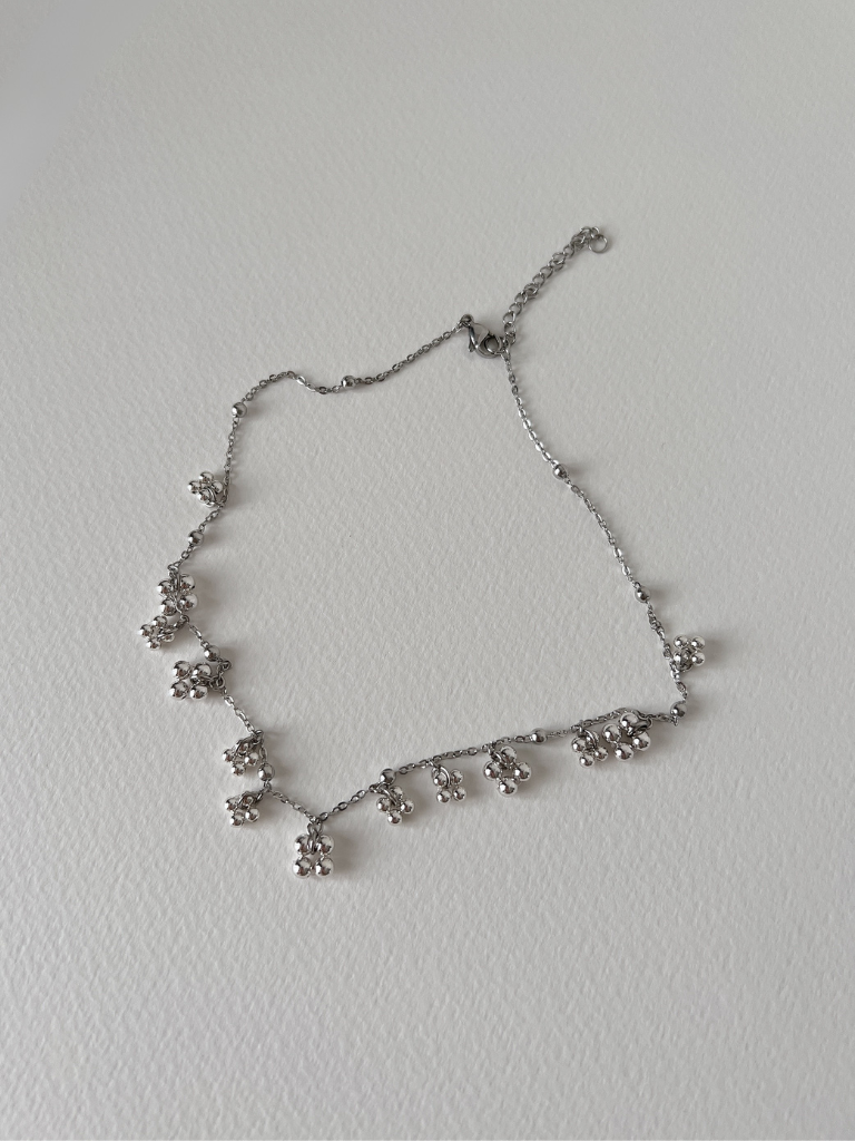Silver Sachi Charm Necklace