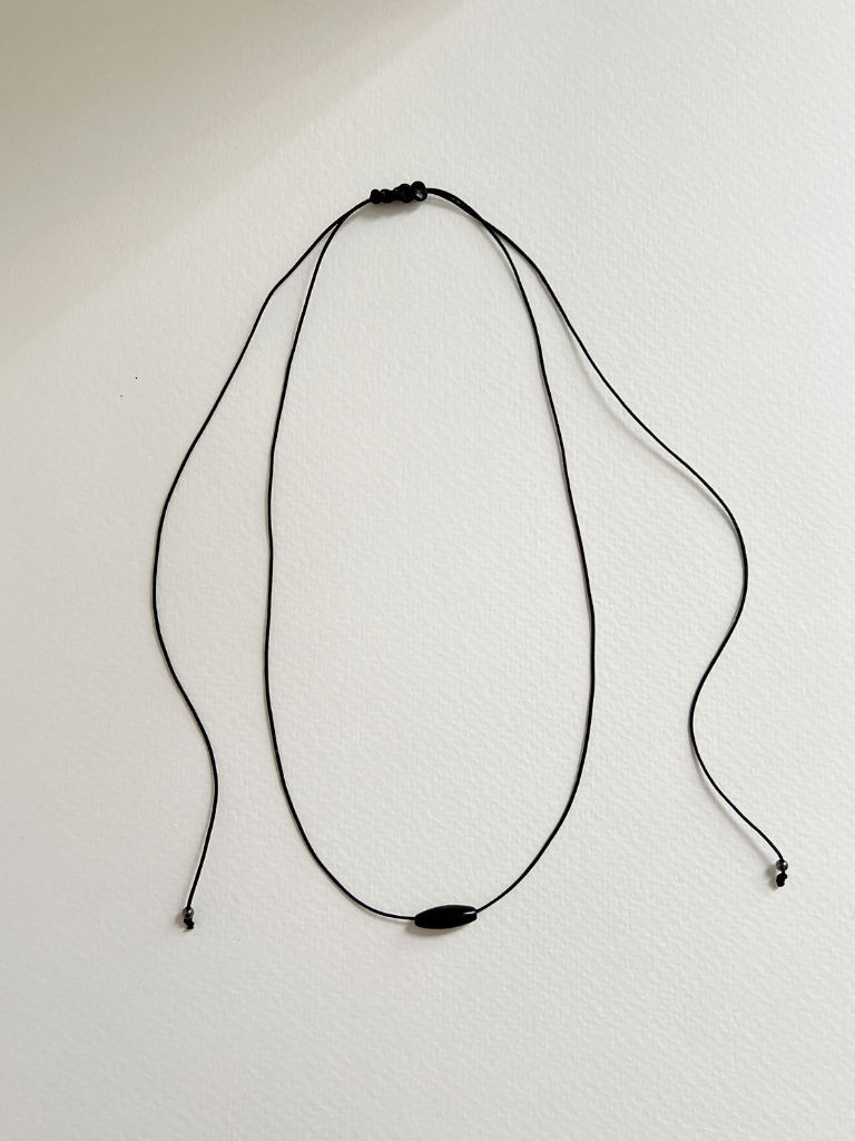 Gemstone Cord Necklace