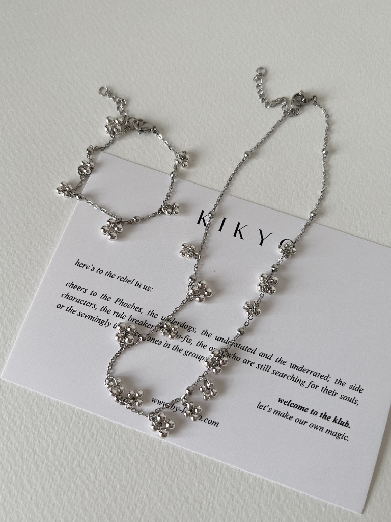 Silver Sachi Charm Necklace