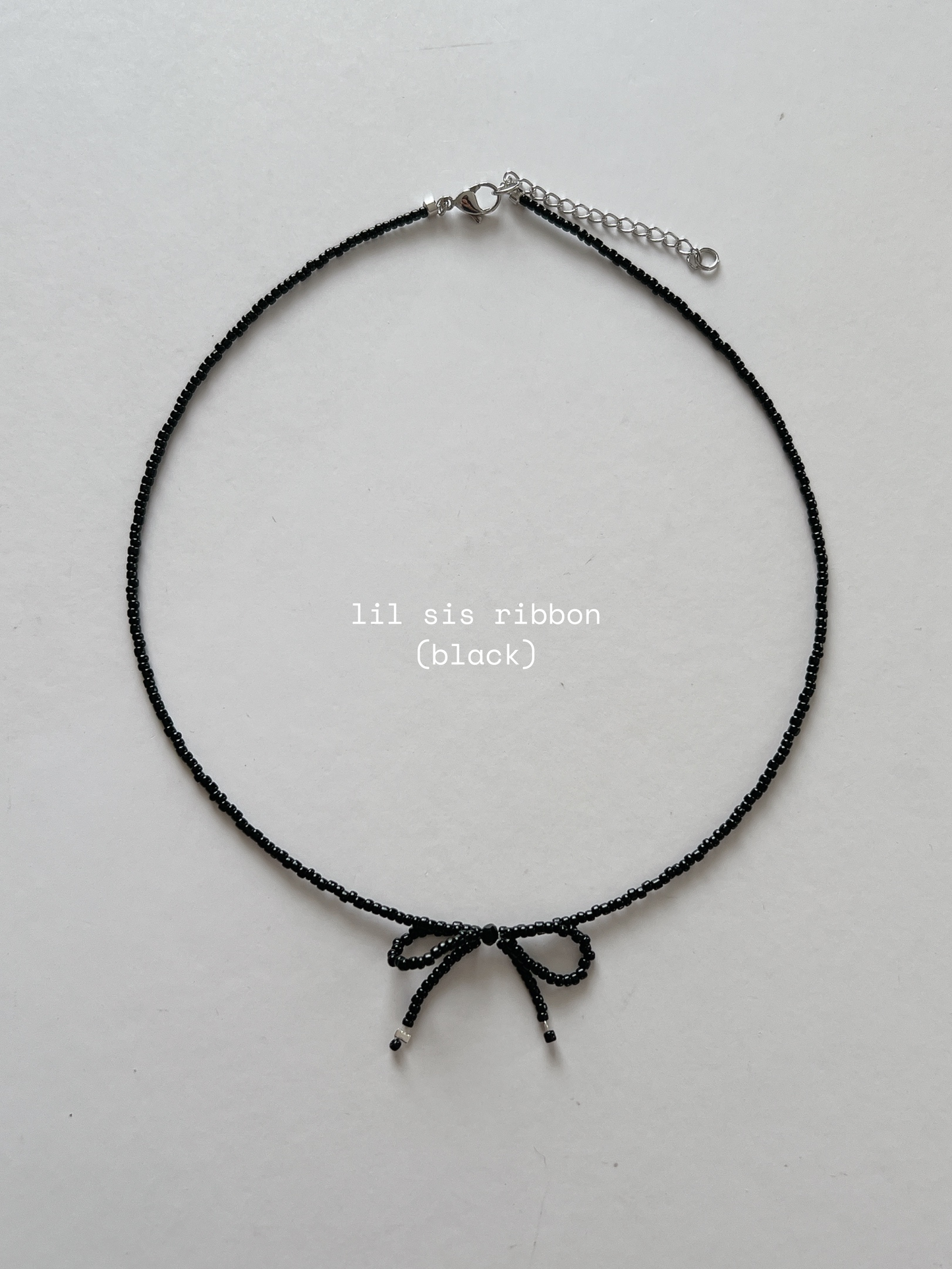 Lil Sis Ribbon Necklace