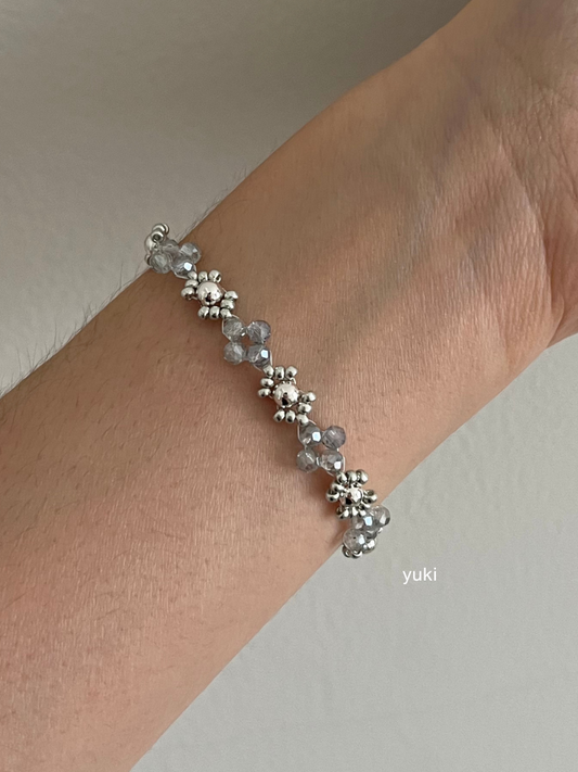 Crystal Clover Bracelet