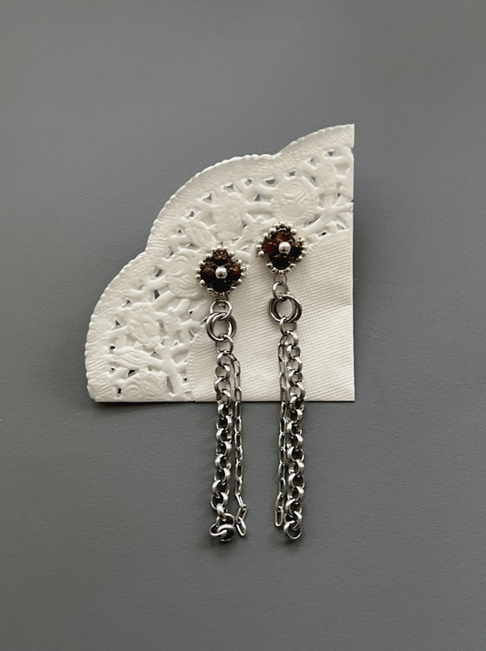 Sachi Gemstone Drop Earrings