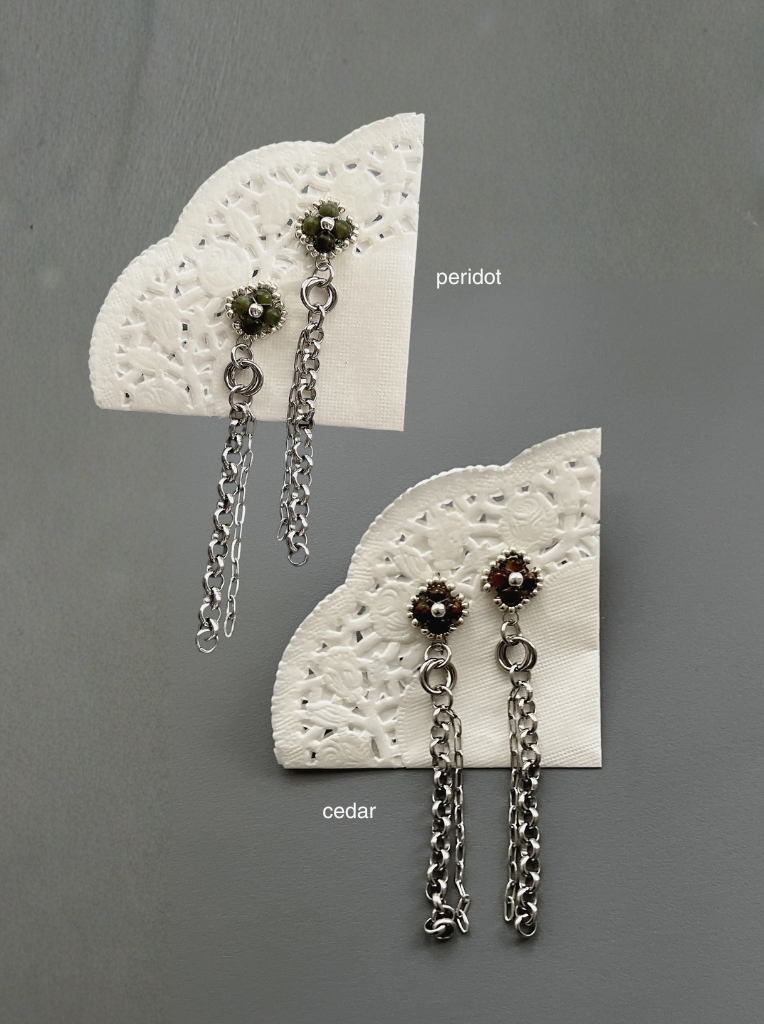 Sachi Gemstone Drop Earrings