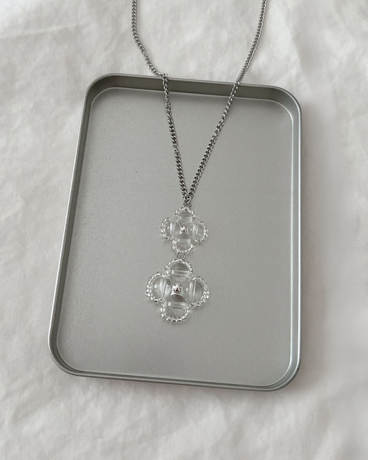 Sachi Clover Drop Necklace
