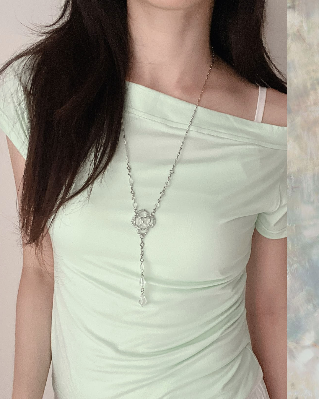 Yui Lariat Necklace