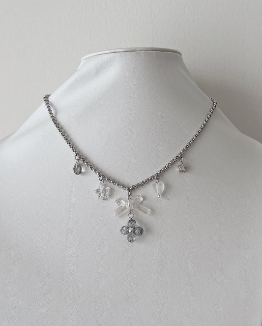 Charm Bar: Rolo Silver Necklace