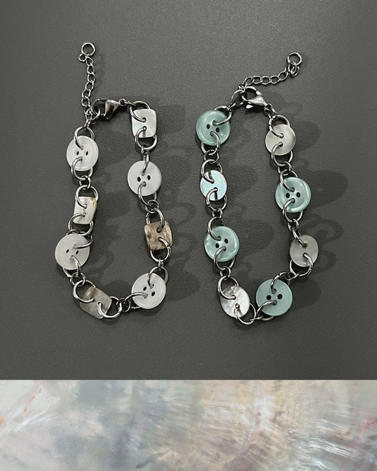 Shell Button Bracelet