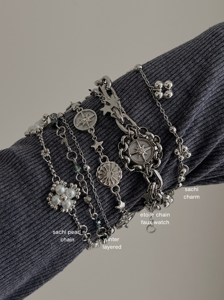 Etoile Chain Faux Watch Bracelet