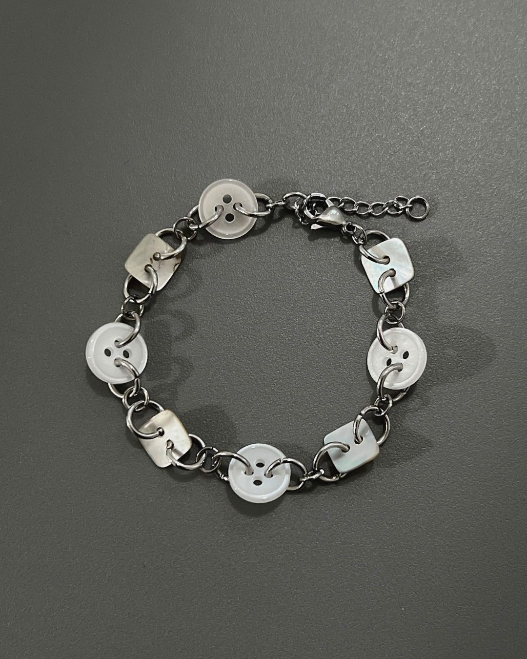 Shell Button Bracelet