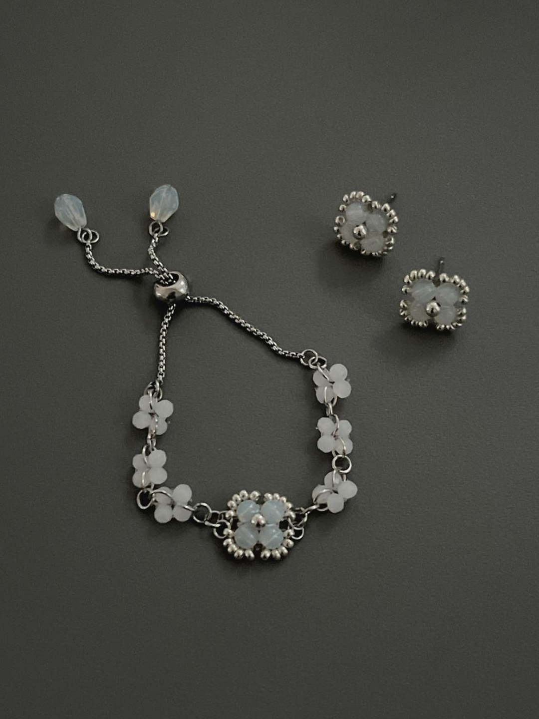 Sachi Fleur Faux Timepiece Bracelet