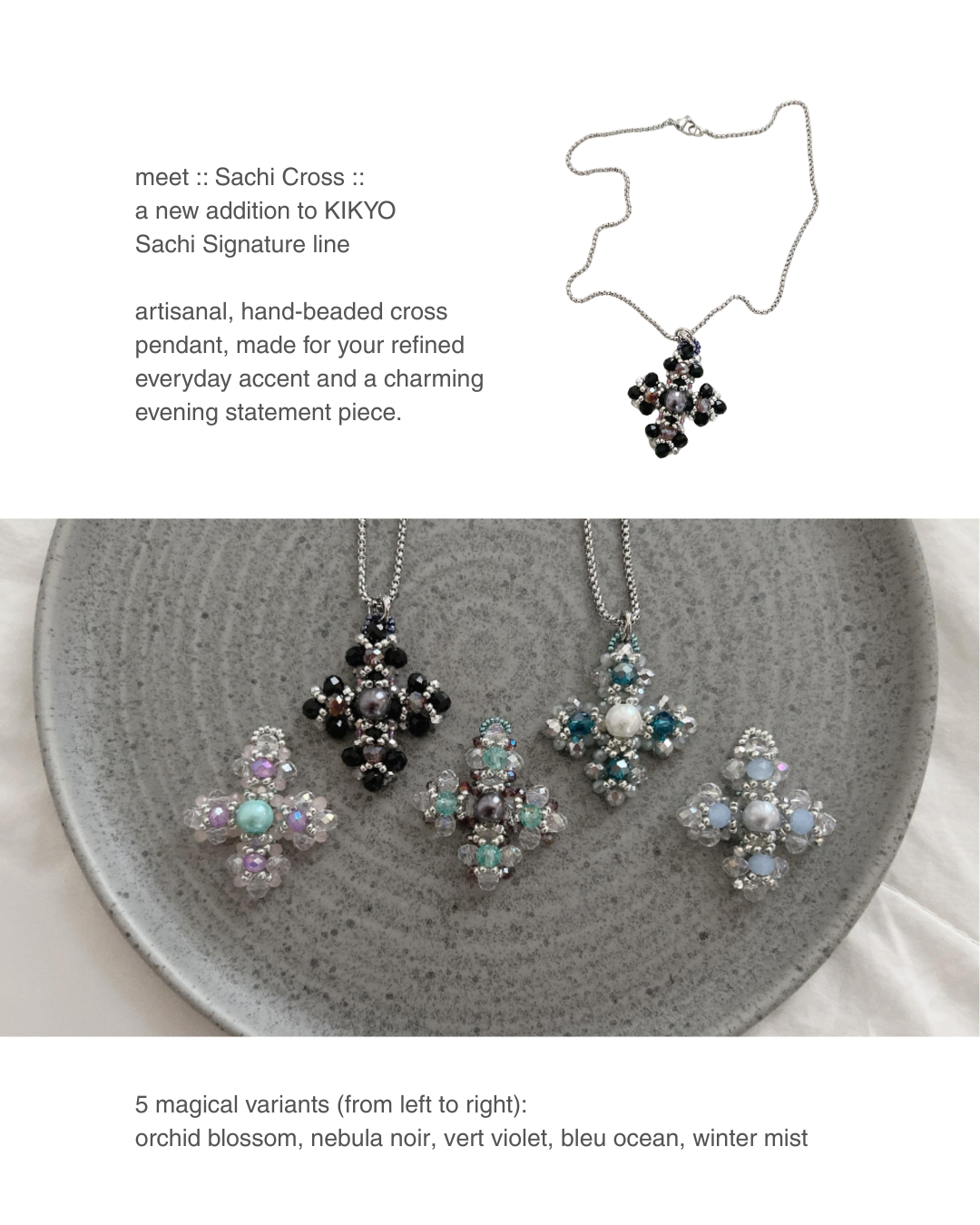 Sachi Cross Pendant