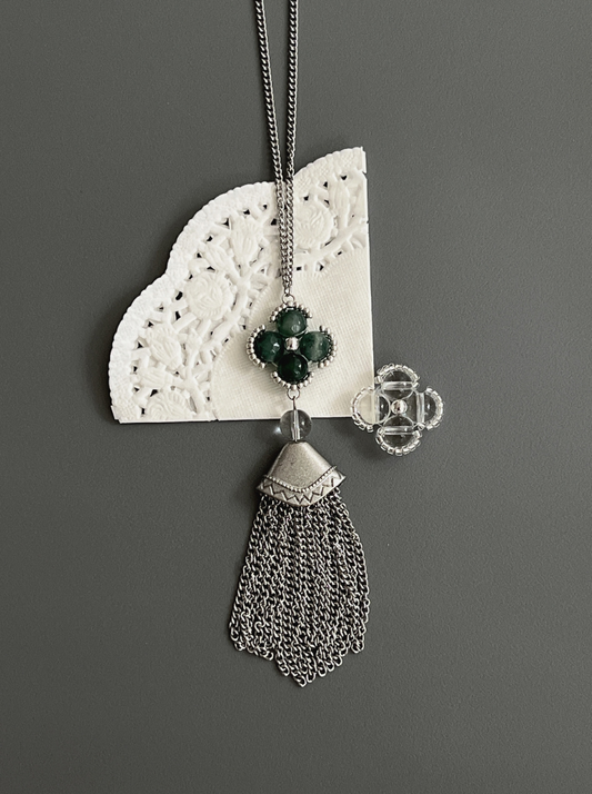 Sachi Tassel Long Necklace