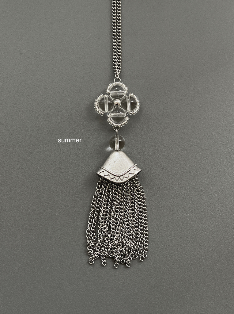 Sachi Tassel Long Necklace