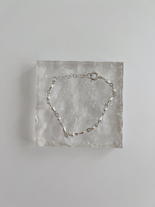 Basic Silver Chain Bracelet