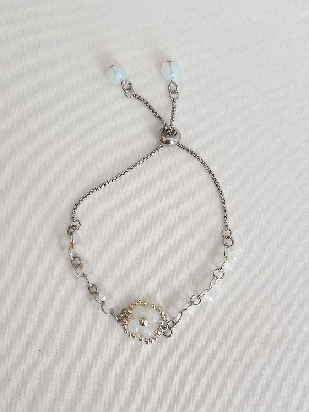 Sachi Fleur Faux Timepiece Bracelet