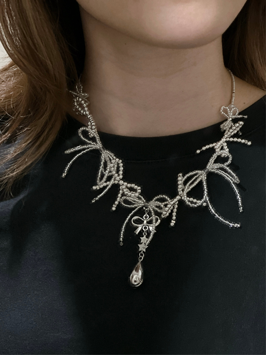 The Coquette -- FLUTTER Necklace