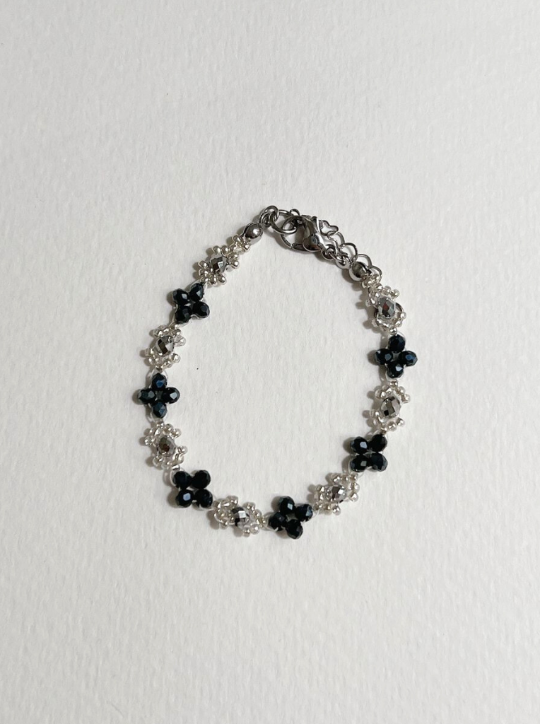 Crystal Clover Bracelet