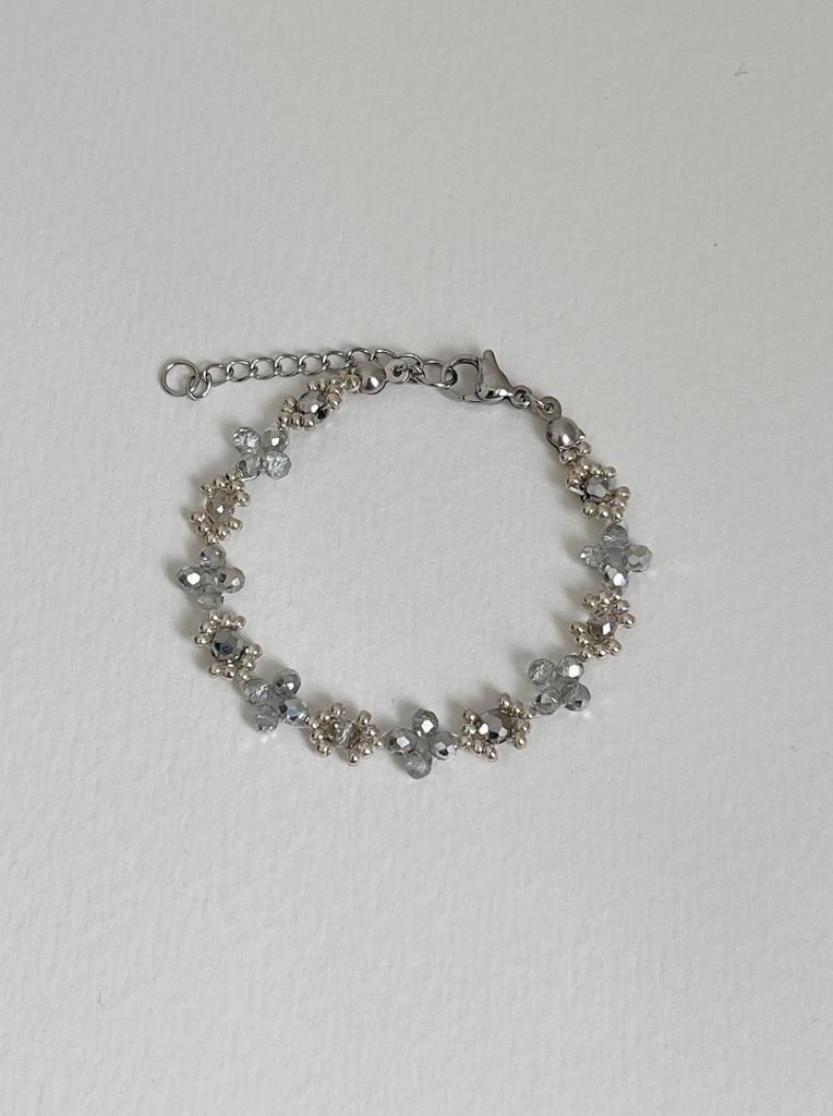 Crystal Clover Bracelet