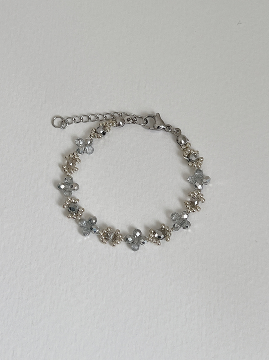 Crystal Clover Bracelet