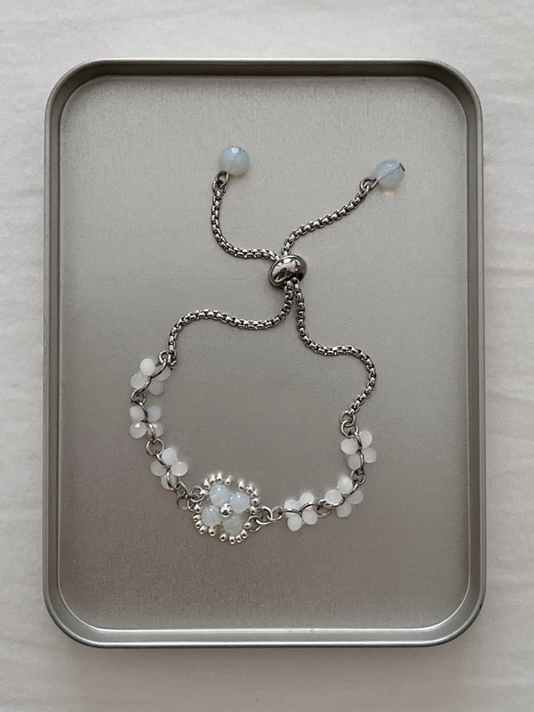 Sachi Fleur Faux Timepiece Bracelet